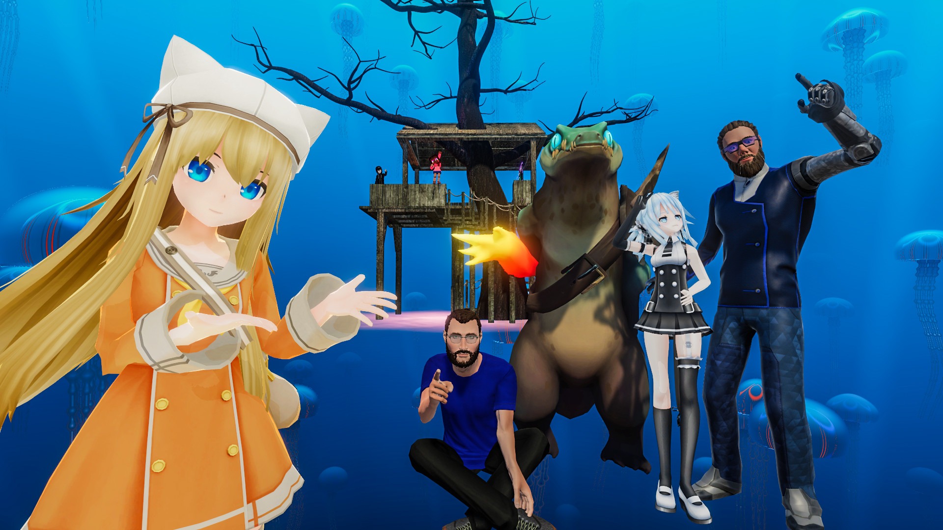 VRChat官方游戏画面